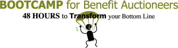 BOOTCAMP for Benefit Auctioneers. 48 Hours to Transform Your Bottom Line
